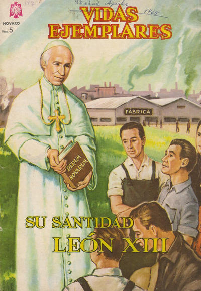 Cover for Vidas Ejemplares (Editorial Novaro, 1954 series) #187