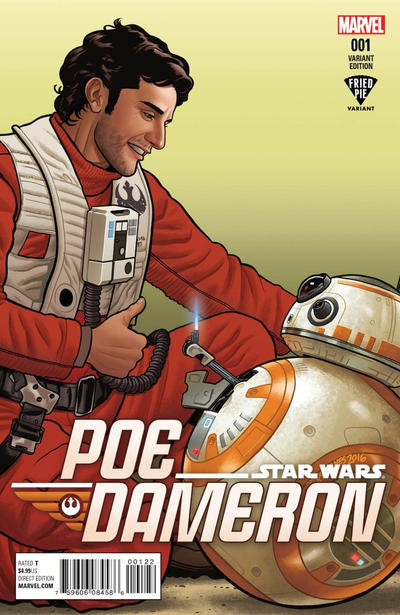 Cover for Poe Dameron (Marvel, 2016 series) #1 [Fried Pie Joe Quinones Variant]