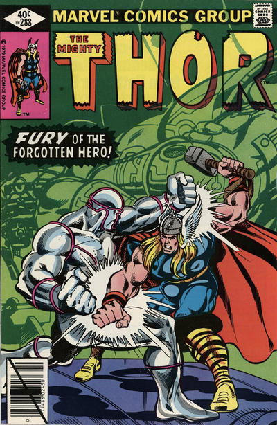 Cover for Thor (Marvel, 1966 series) #288 [Direct]