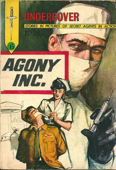 Cover for Undercover (Famepress, 1964 series) #20