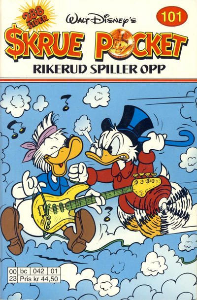 Cover for Skrue Pocket (Hjemmet / Egmont, 1984 series) #101 - Rikerud spiller opp