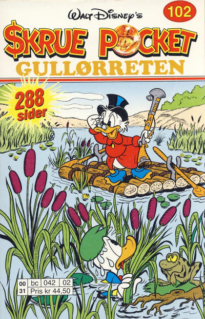 Cover for Skrue Pocket (Hjemmet / Egmont, 1984 series) #102 - Gullørreten