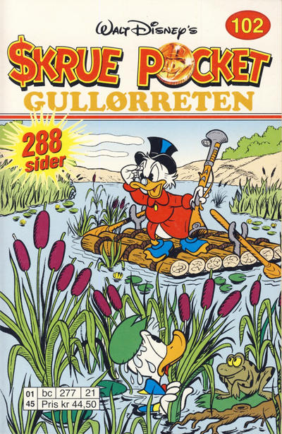 Cover for Skrue Pocket (Hjemmet / Egmont, 1984 series) #102 - Gullørreten [Reutsendelse]