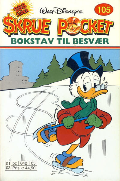 Cover for Skrue Pocket (Hjemmet / Egmont, 1984 series) #105 - Bokstav til besvær