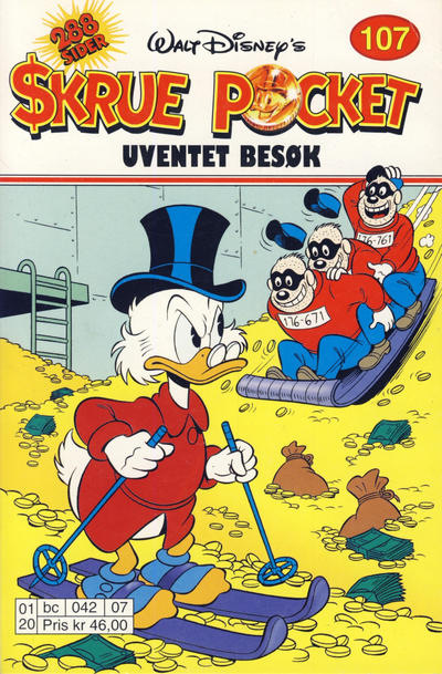 Cover for Skrue Pocket (Hjemmet / Egmont, 1984 series) #107 - Uventet besøk