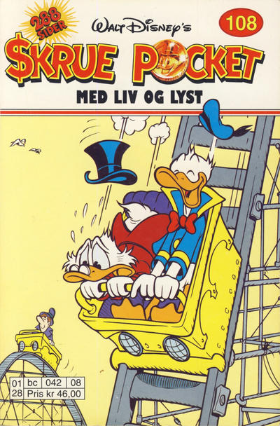 Cover for Skrue Pocket (Hjemmet / Egmont, 1984 series) #108 - Med liv og lyst