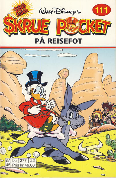 Cover for Skrue Pocket (Hjemmet / Egmont, 1984 series) #111 - På reisefot [Reutsendelse]