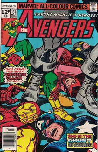 Cover Thumbnail for The Avengers (Marvel, 1963 series) #157 [British]