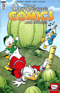 Cover Thumbnail for Walt Disney's Comics and Stories (IDW, 2015 series) #730 [Regular Cover]