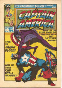 Cover Thumbnail for Captain America (Marvel UK, 1981 series) #17