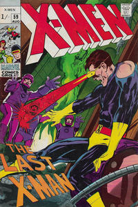 Cover for The X-Men (Marvel, 1963 series) #59 [British]