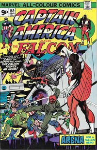 Cover for Captain America (Marvel, 1968 series) #189 [British]
