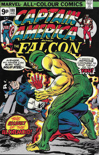 Cover for Captain America (Marvel, 1968 series) #188 [British]