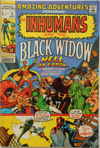 Cover Thumbnail for Amazing Adventures (Marvel, 1970 series) #6 [British]