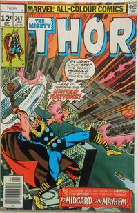 Cover for Thor (Marvel, 1966 series) #267 [British]
