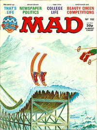Cover Thumbnail for Mad (Thorpe & Porter, 1959 series) #192