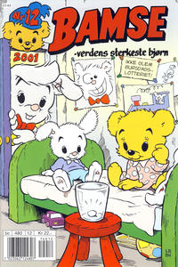 Cover Thumbnail for Bamse (Hjemmet / Egmont, 1991 series) #12/2001