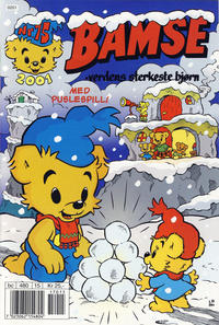 Cover Thumbnail for Bamse (Hjemmet / Egmont, 1991 series) #15/2001
