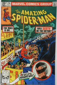 Cover Thumbnail for The Amazing Spider-Man (Marvel, 1963 series) #216 [British]