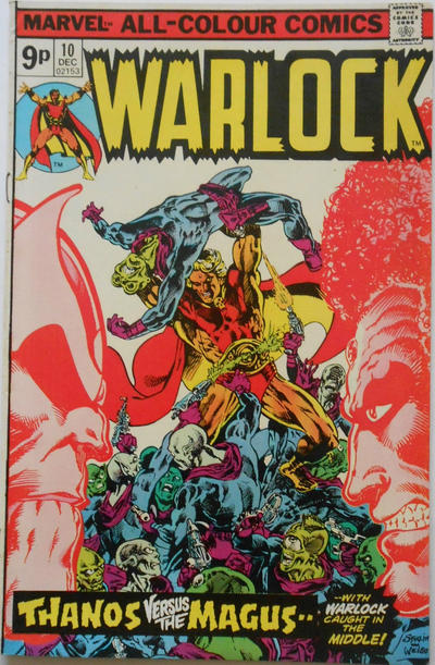 Cover for Warlock (Marvel, 1972 series) #10 [British]