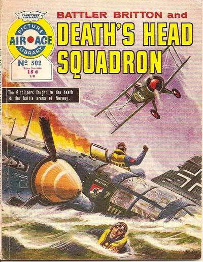 Cover for Air Ace Picture Library (IPC, 1960 series) #302 [Overseas edition.]