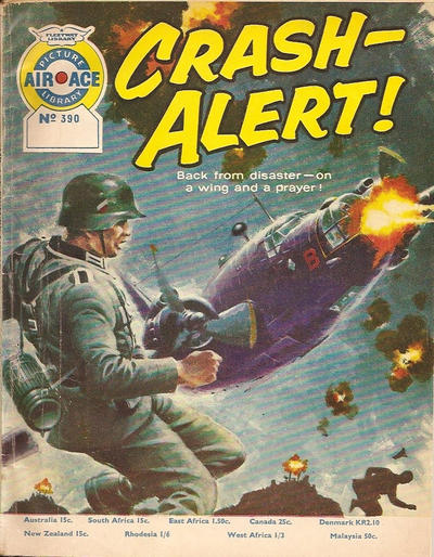 Cover for Air Ace Picture Library (IPC, 1960 series) #390 [Overseas edition.]