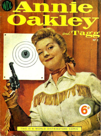 Cover for Annie Oakley and Tagg (World Distributors, 1955 series) #2