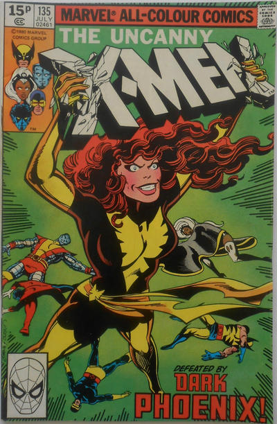 Cover for The X-Men (Marvel, 1963 series) #135 [British]
