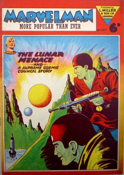 Cover for Marvelman (L. Miller & Son, 1954 series) #257