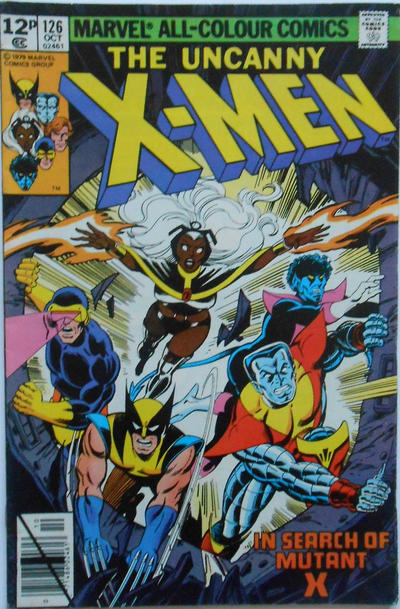 Cover for The X-Men (Marvel, 1963 series) #126 [British]