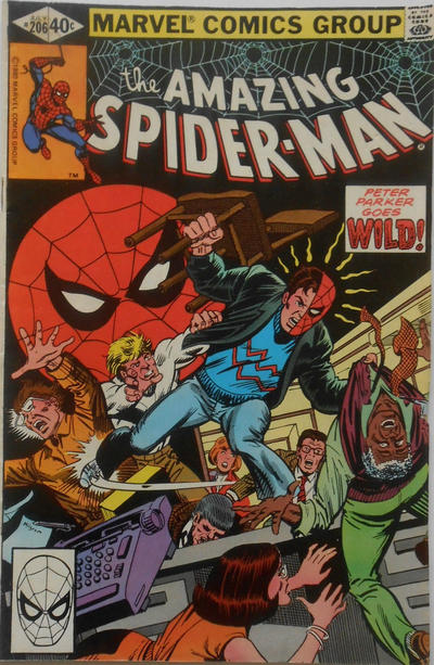 Cover for The Amazing Spider-Man (Marvel, 1963 series) #206 [Direct]