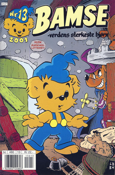 Cover for Bamse (Hjemmet / Egmont, 1991 series) #13/2001