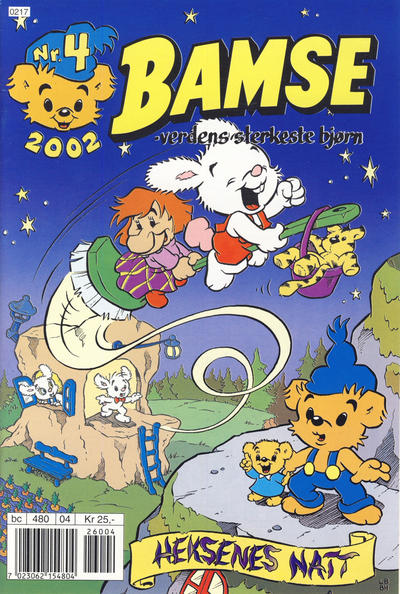Cover for Bamse (Hjemmet / Egmont, 1991 series) #4/2002