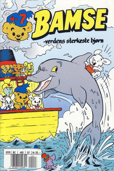 Cover for Bamse (Hjemmet / Egmont, 1991 series) #7/2002