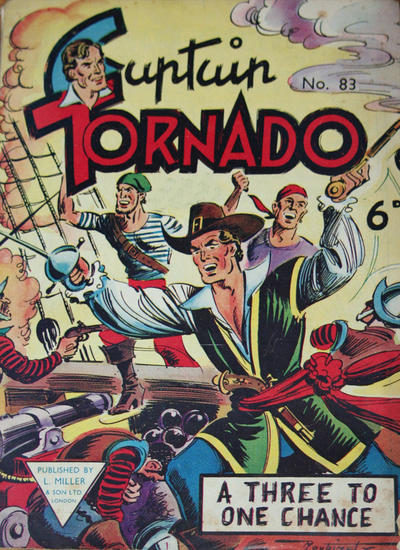 Cover for Captain Tornado (L. Miller & Son, 1952 series) #83