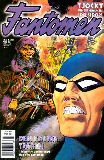 Cover for Fantomen (Semic, 1958 series) #2/1997