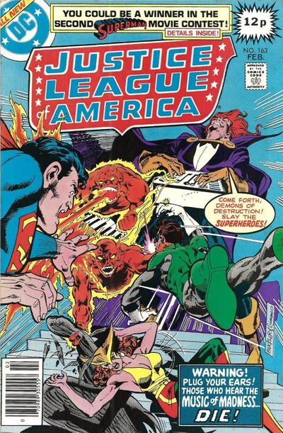 Cover for Justice League of America (DC, 1960 series) #163 [British]