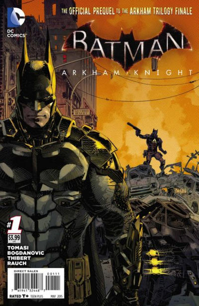 Cover for Batman: Arkham Knight (DC, 2015 series) #1