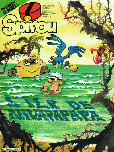 Cover for Spirou (Dupuis, 1947 series) #2230