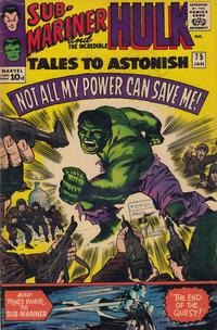 Cover for Tales to Astonish (Marvel, 1959 series) #75 [British]