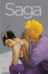 Cover Thumbnail for Saga (Image, 2012 series) #35