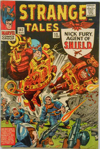 Cover for Strange Tales (Marvel, 1951 series) #142 [British]