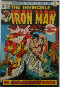 Cover Thumbnail for Iron Man (Marvel, 1968 series) #54 [British]