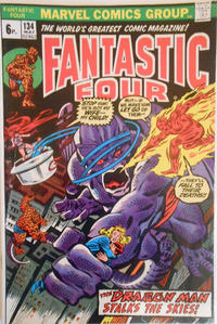 Cover Thumbnail for Fantastic Four (Marvel, 1961 series) #134 [British]