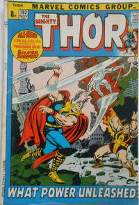Cover for Thor (Marvel, 1966 series) #193 [British]