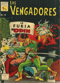 Cover Thumbnail for Los Vengadores (Editora de Periódicos, S. C. L. "La Prensa", 1965 series) #118