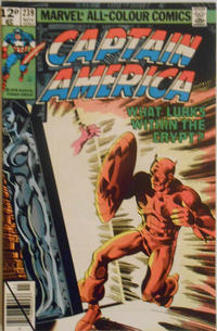 Cover for Captain America (Marvel, 1968 series) #239 [British]