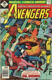 Cover Thumbnail for The Avengers (Marvel, 1963 series) #156 [Whitman]