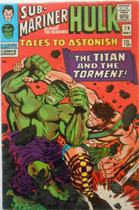 Cover for Tales to Astonish (Marvel, 1959 series) #79 [British]