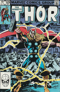 Cover for Thor (Marvel, 1966 series) #329 [Direct]